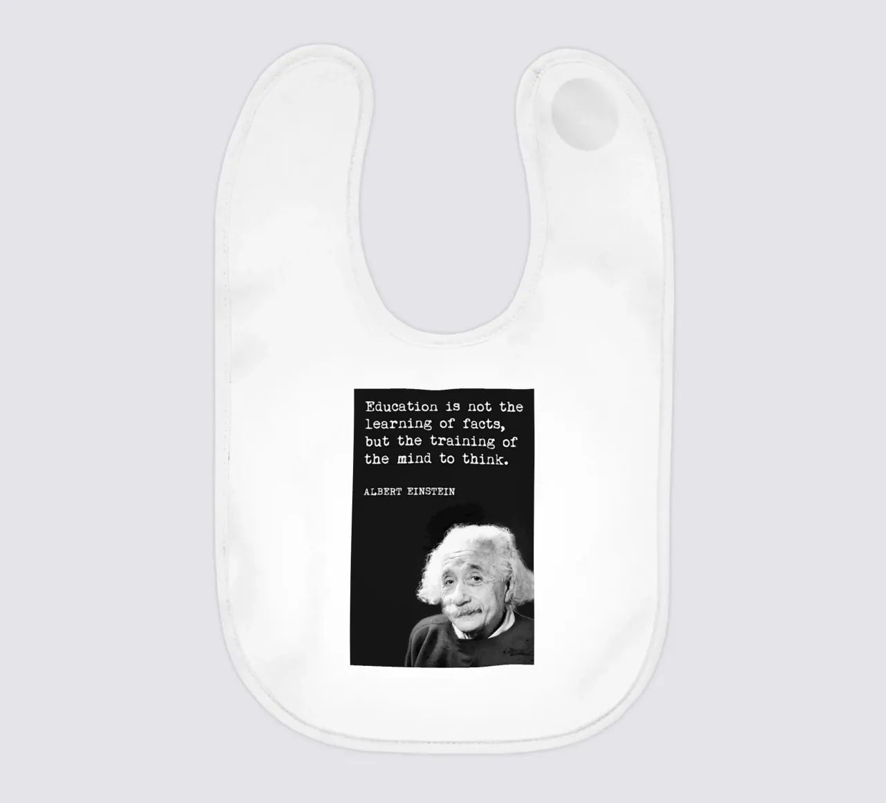 l'educazione non è l'apprendimento bavaglino da art quots shop