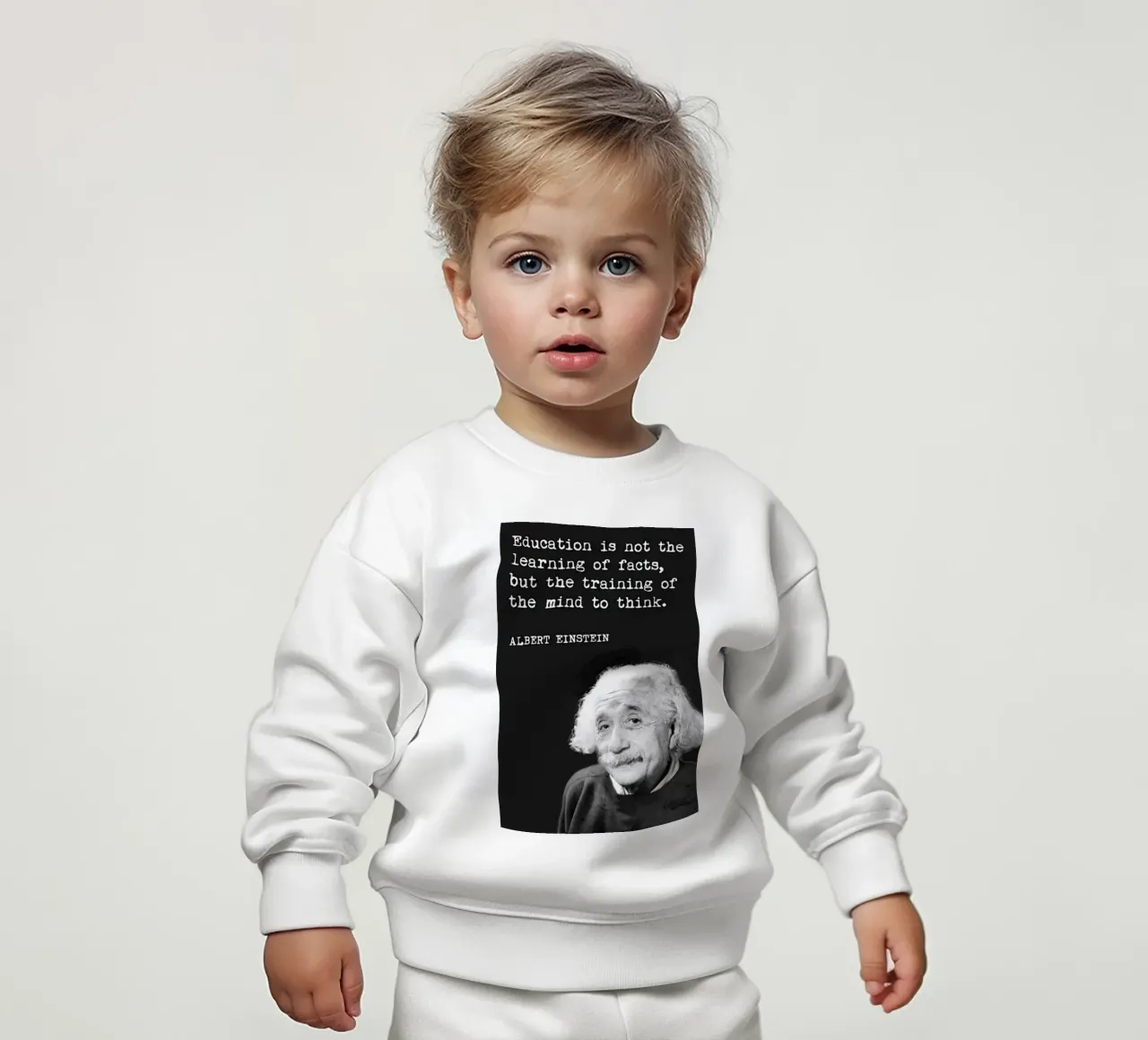 l'educazione non è l'apprendimento felpa neonato da art quots shop