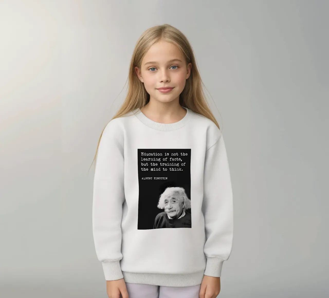 l'educazione non è l'apprendimento felpa bambino da art quots shop