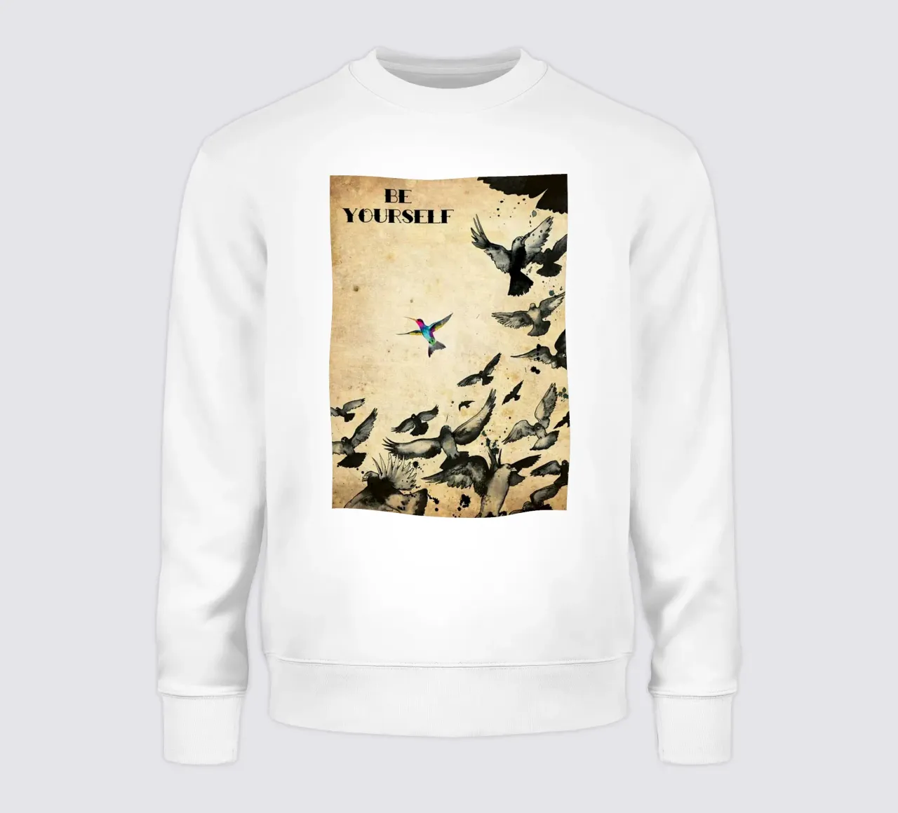essere se stessi felpa da art quots shop