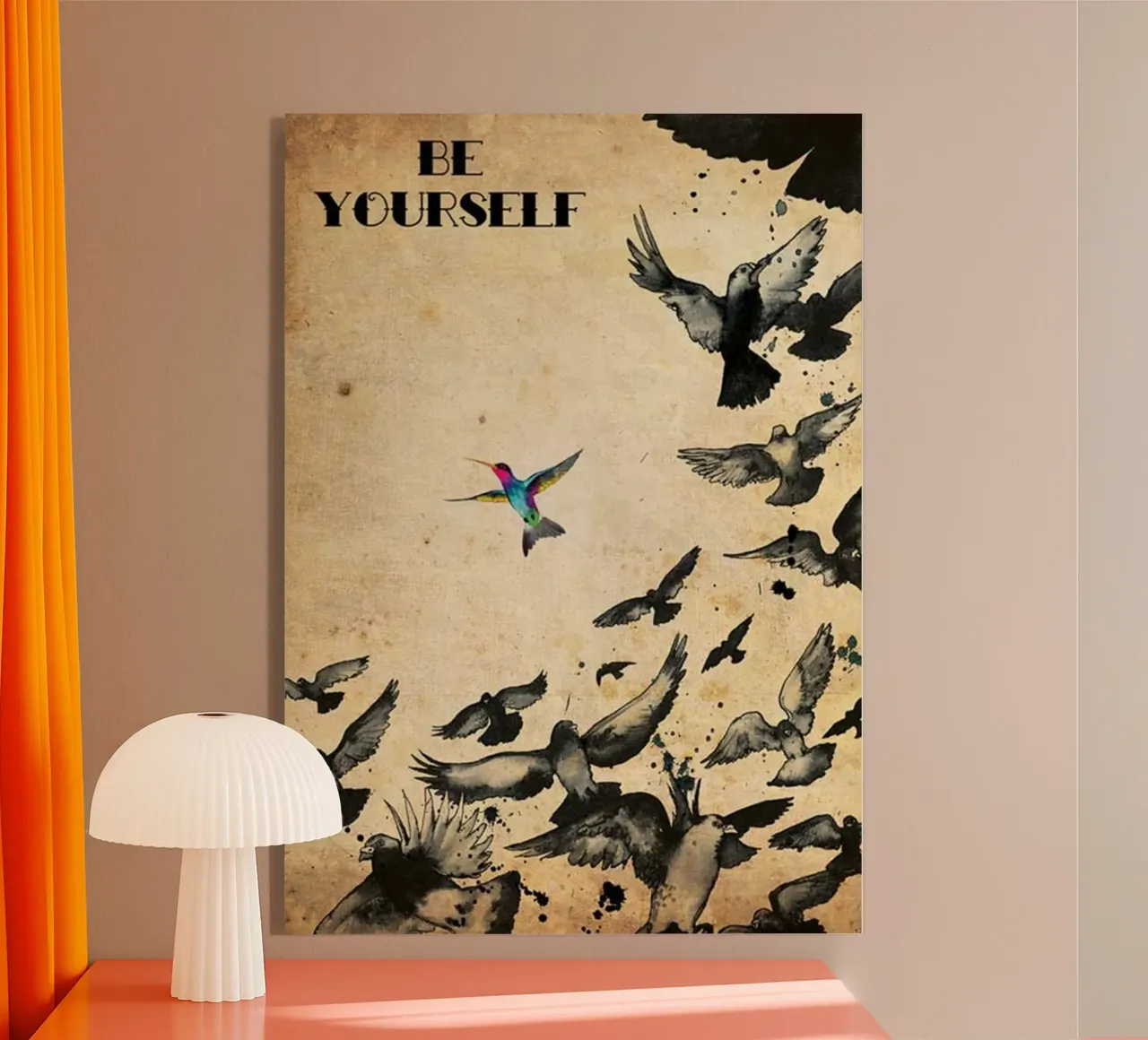 be yourself plexiglass da art quots shop