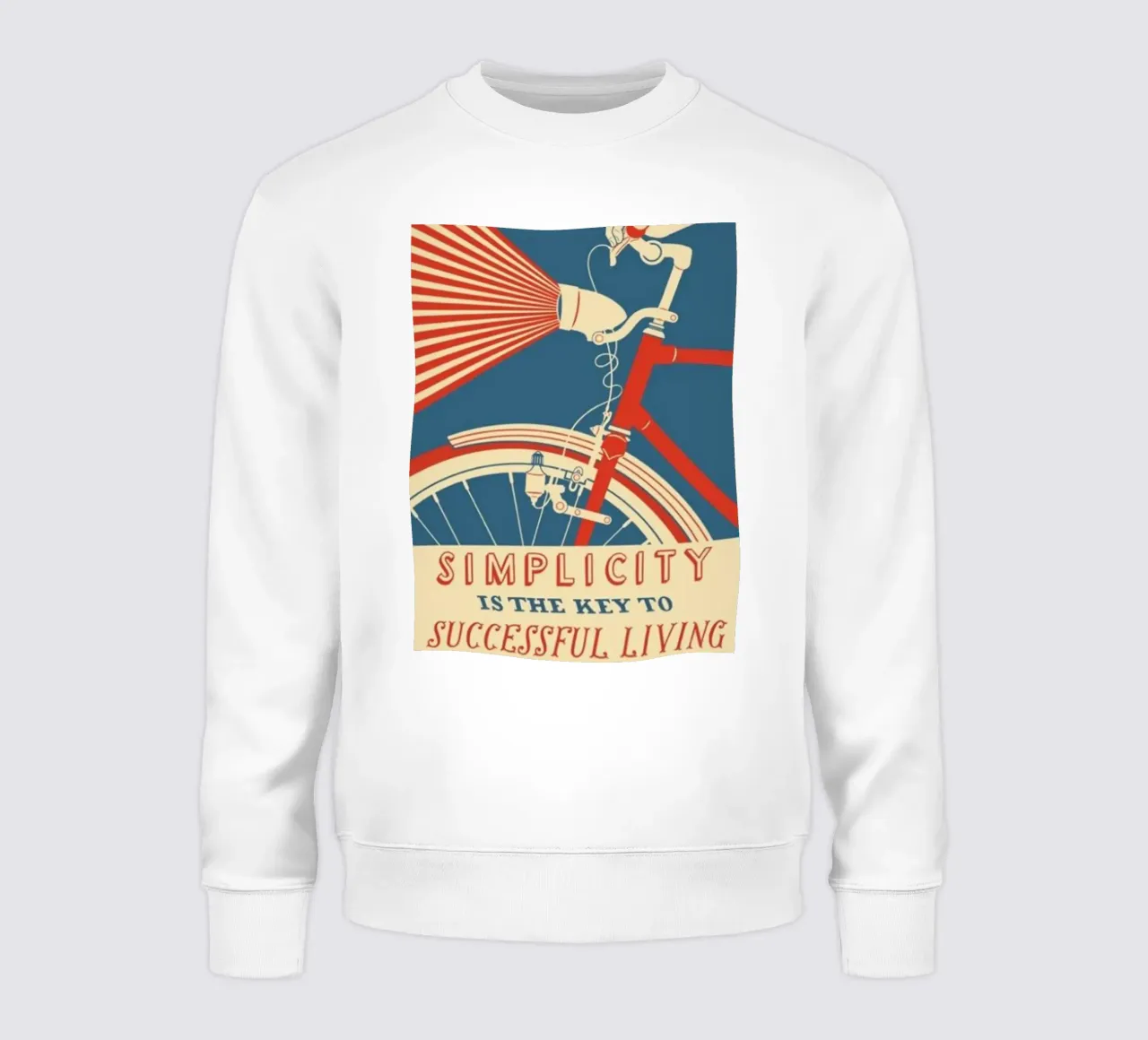 semplicità felpa da art quots shop