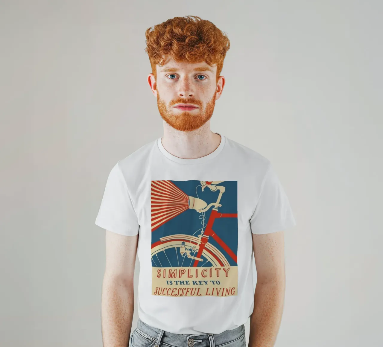 semplicità t-shirt da art quots shop