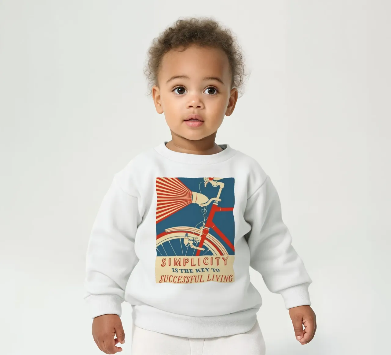 semplicità felpa neonato da art quots shop