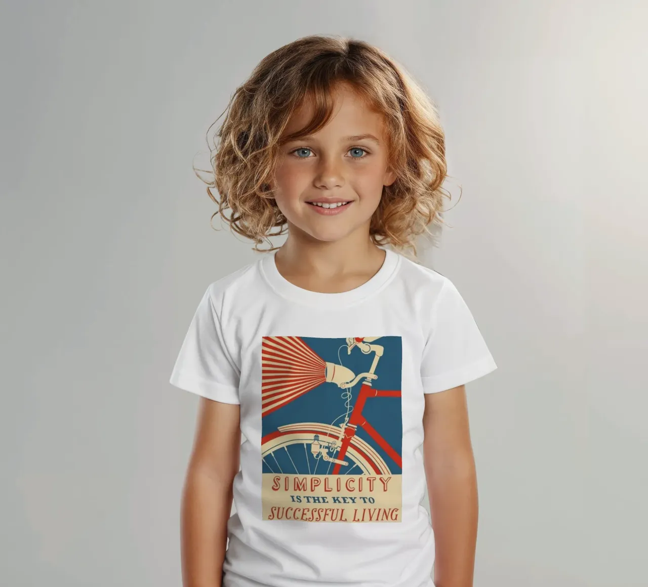 eenvoud kinder t-shirt van art quots shop