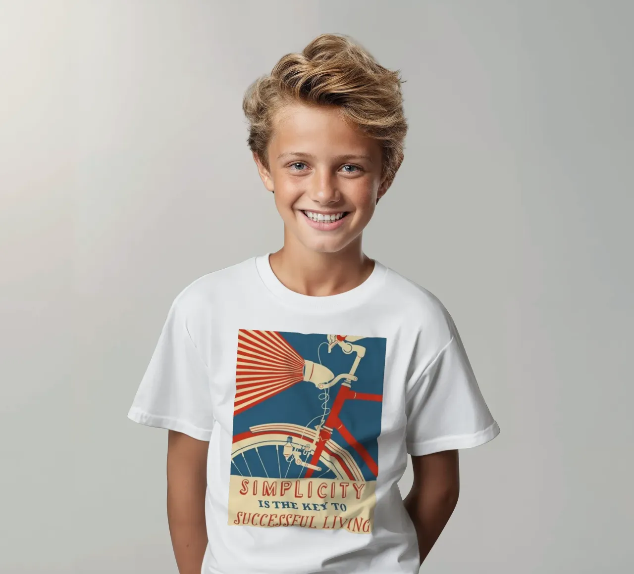 eenvoud kinder t-shirt van art quots shop