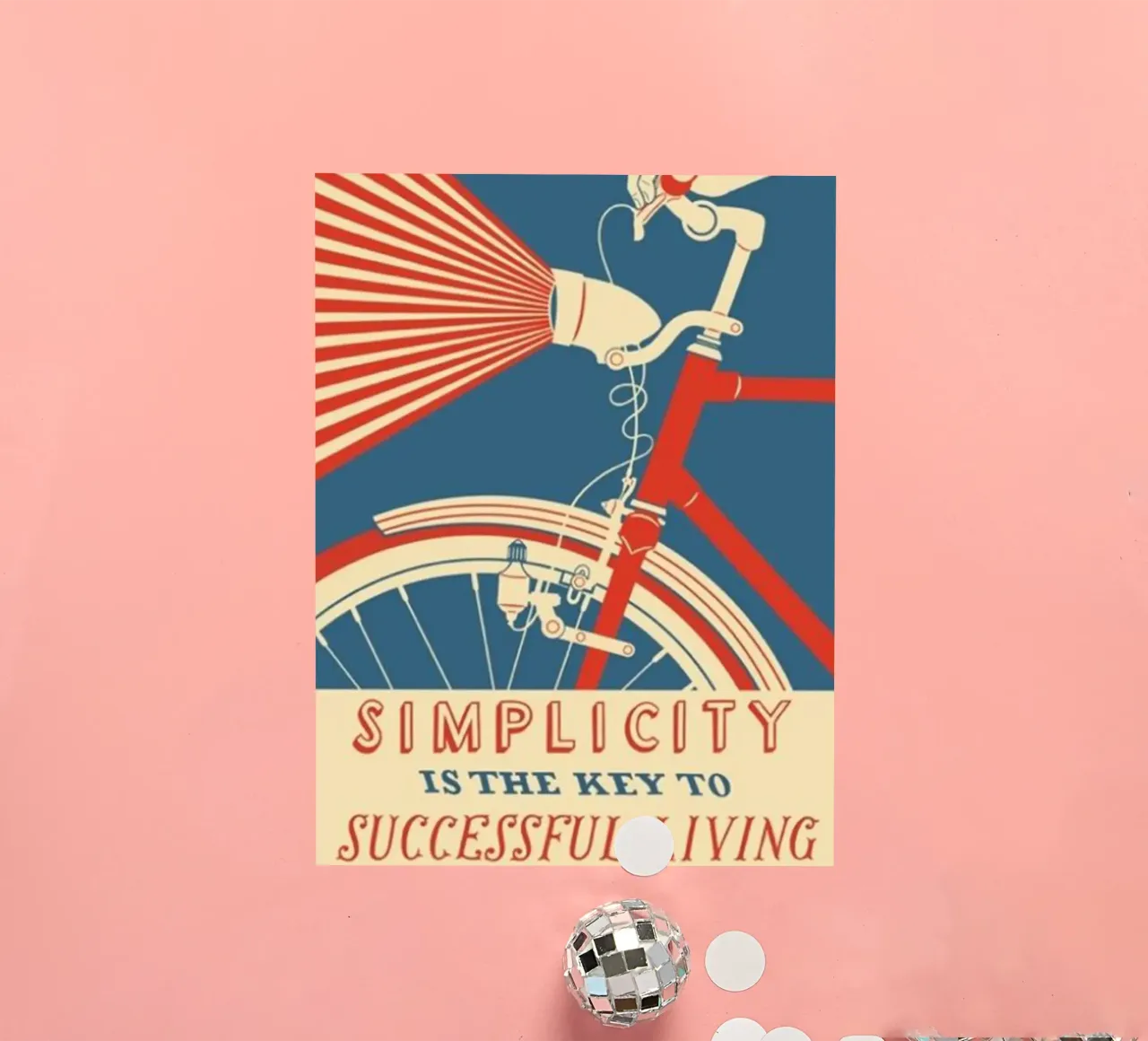 simplicity sticker by art quots shop