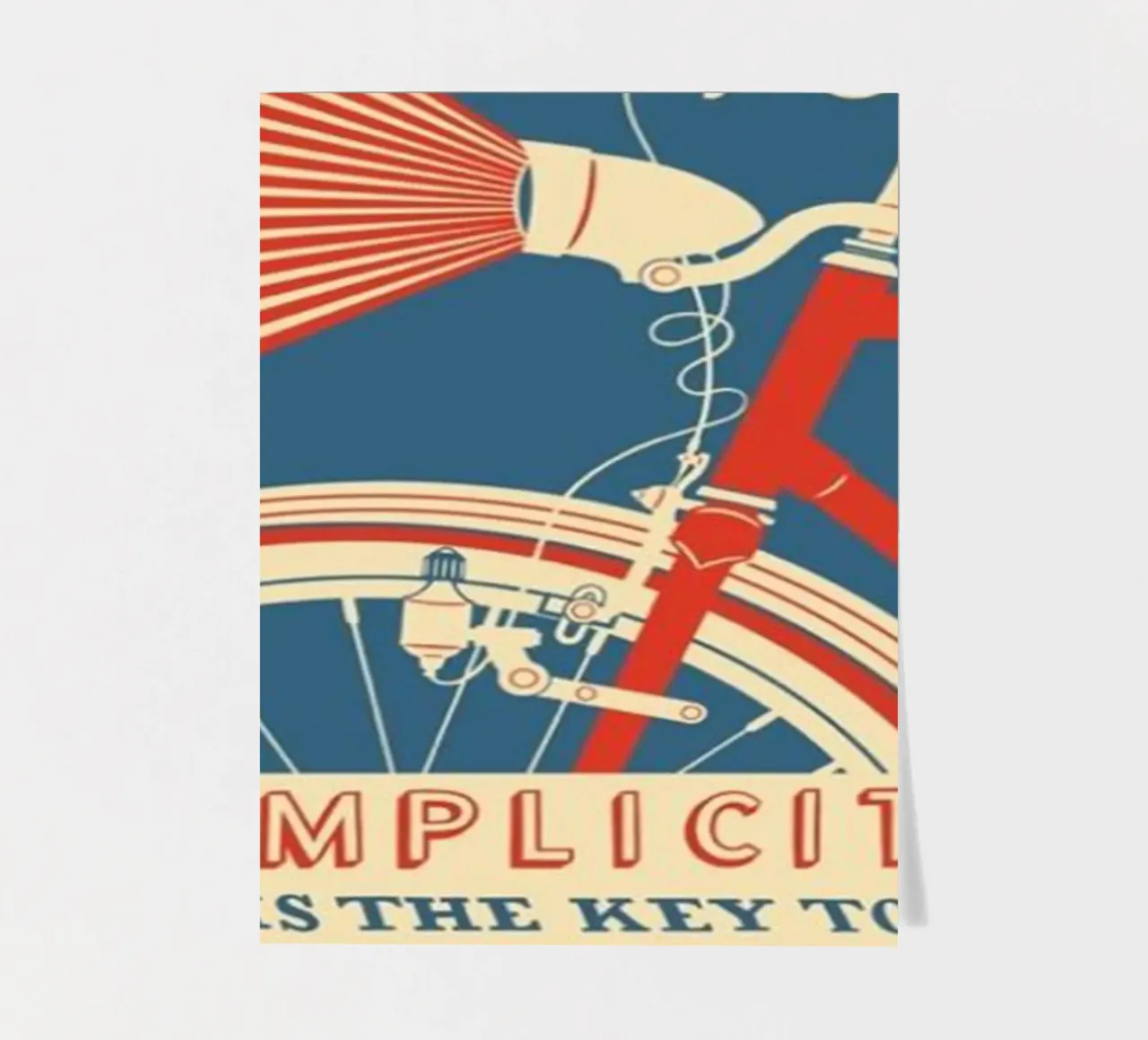 simplicity sticker sheet by art quots shop