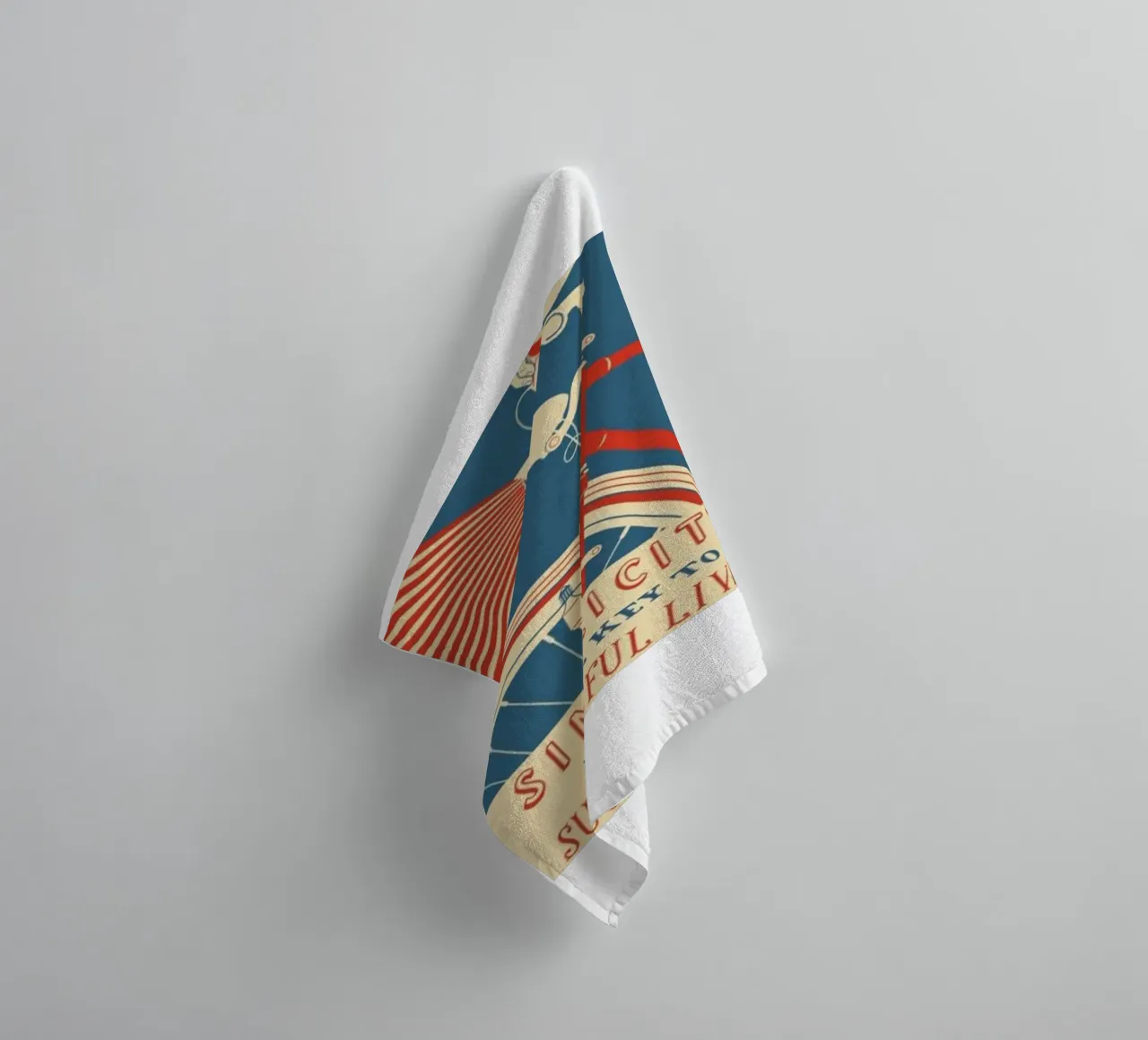 simplicity towel by art quots shop