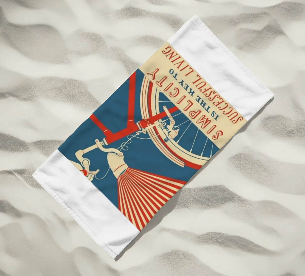 semplicità telo mare da art quots shop