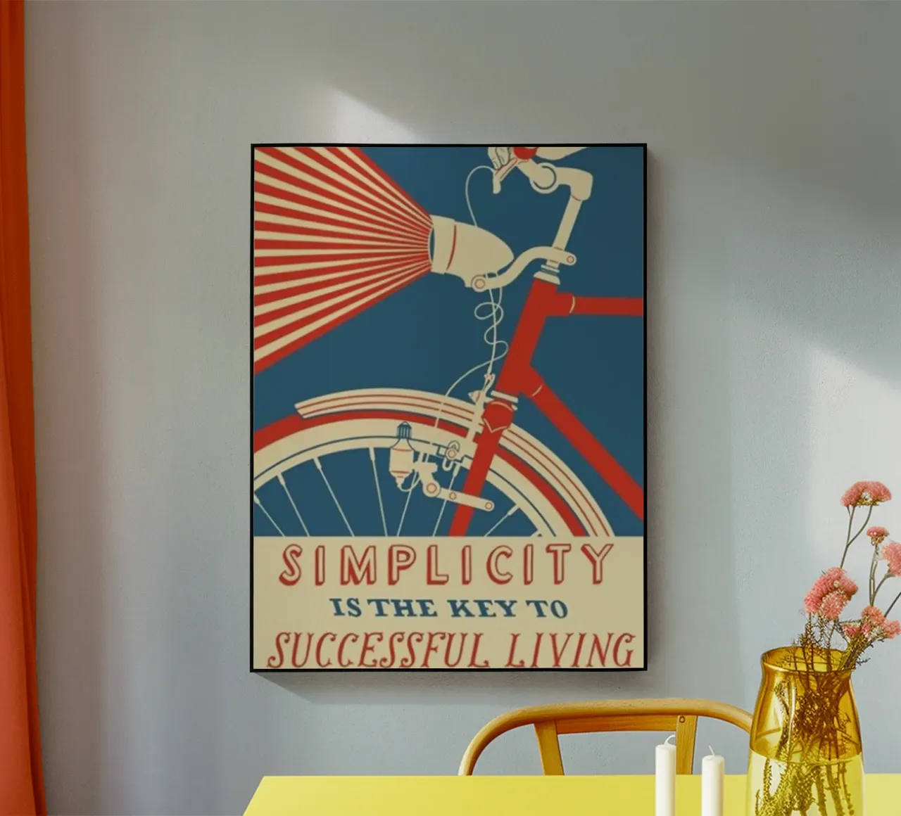 Einfachheit Acryl-Glas von art quots shop