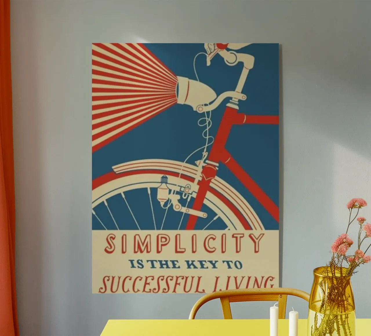 Einfachheit Acryl-Glas von art quots shop