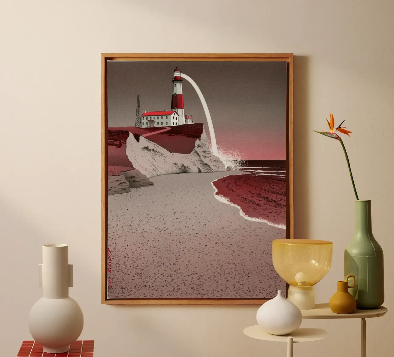 billout art tela con Cornice a cassetta da kuhlman