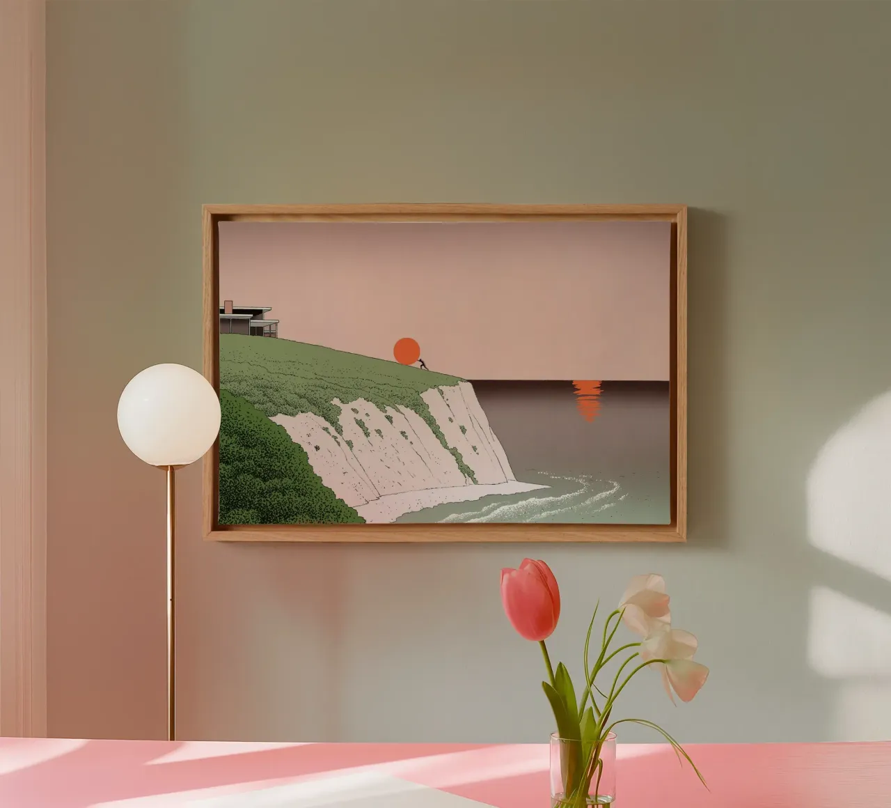 billout art tela con Cornice a cassetta da kuhlman