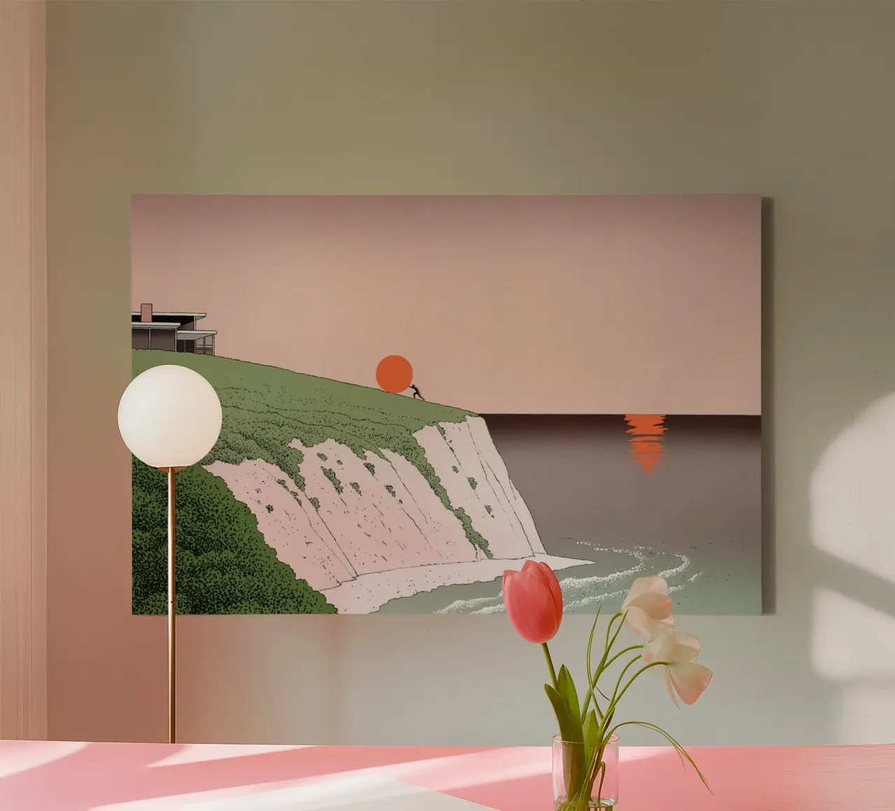 billout art tela con Cornice a cassetta da kuhlman