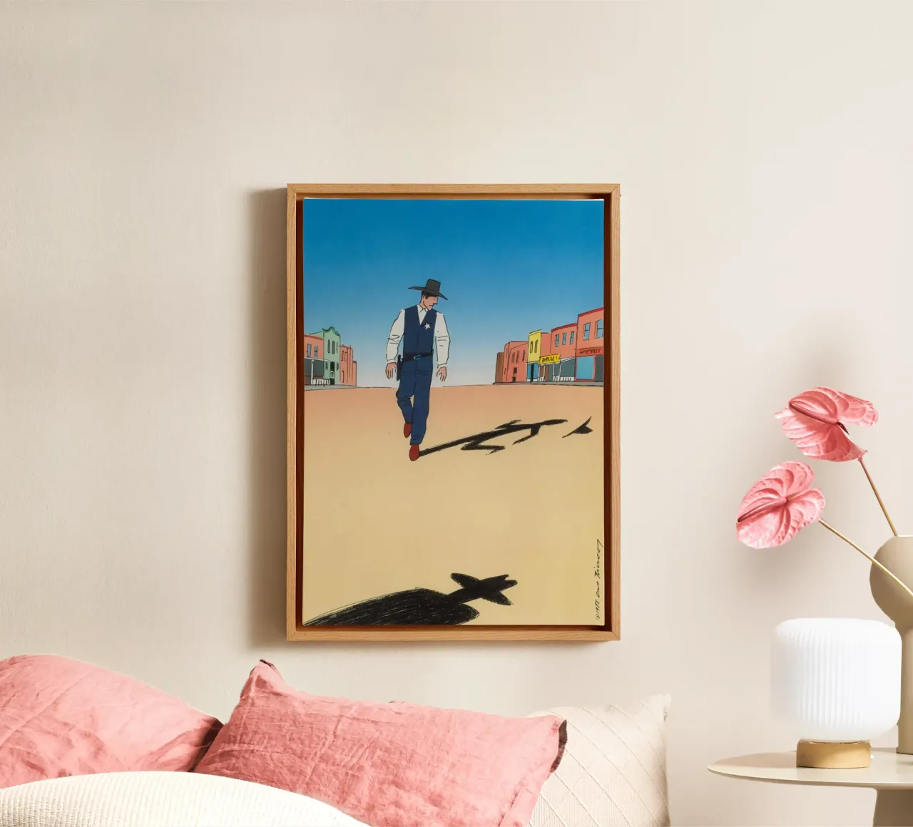 billout art tela con Cornice a cassetta da kuhlman
