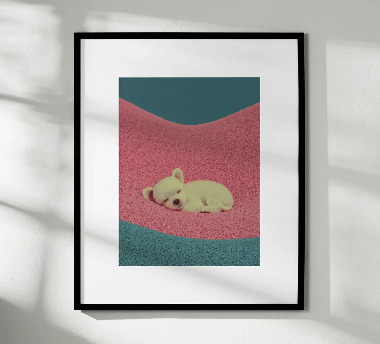 Pausa di riposo per i cuccioli poster da Carinaprint