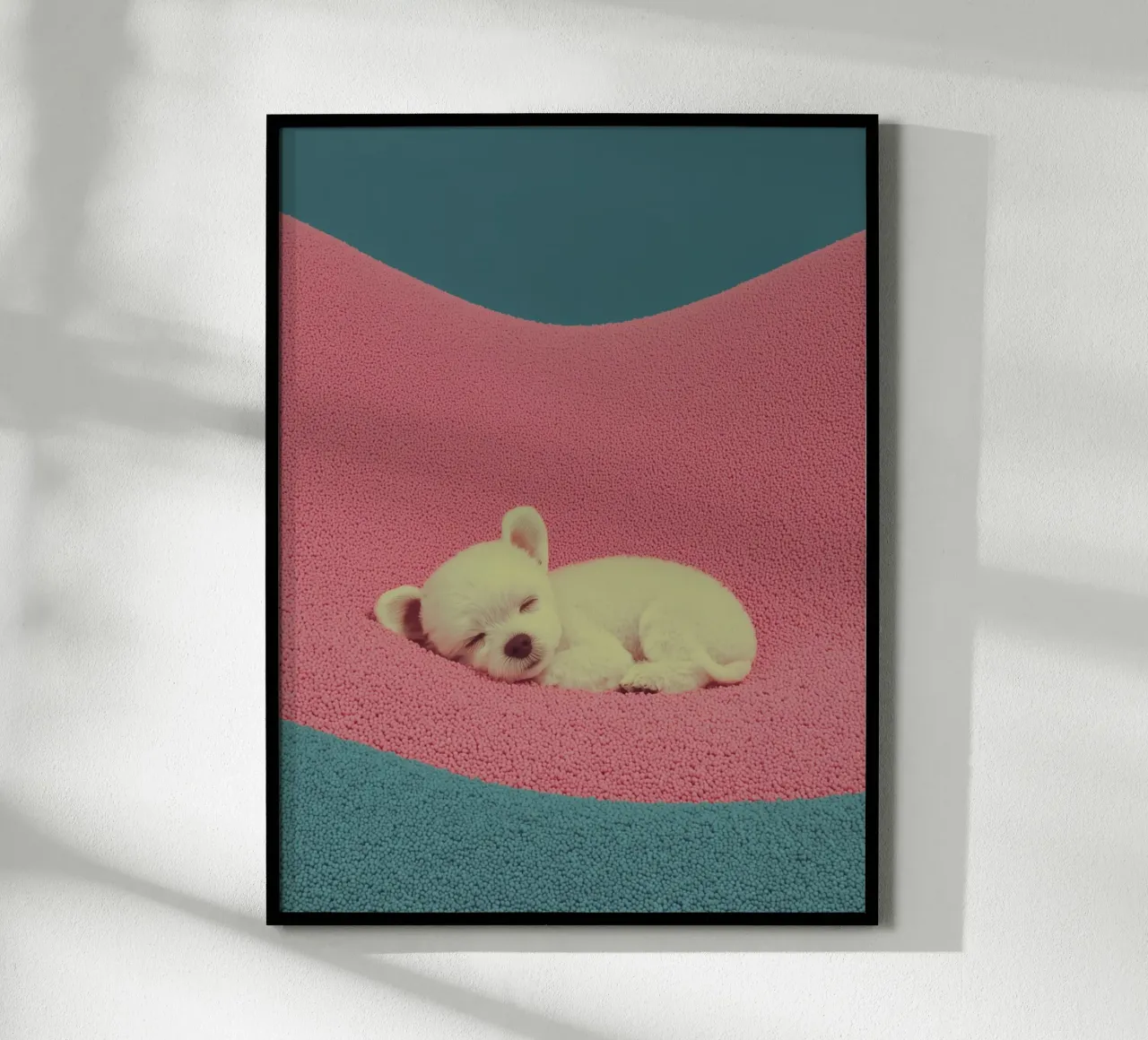 Pausa di riposo per i cuccioli poster da Carinaprint