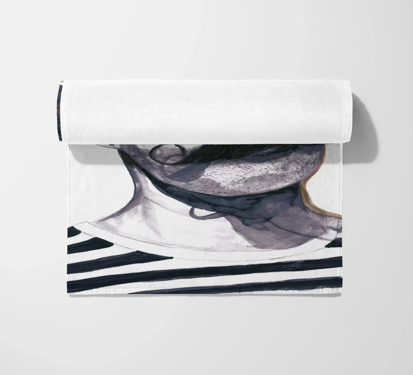 MR. beach towel by Adele.Grace