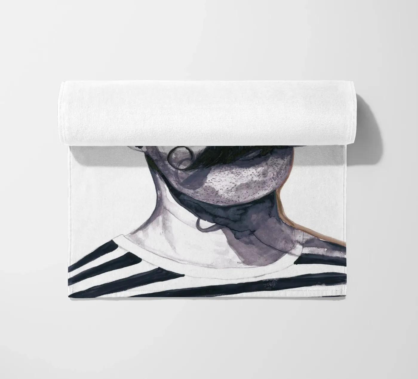 MR. beach towel by Adele.Grace