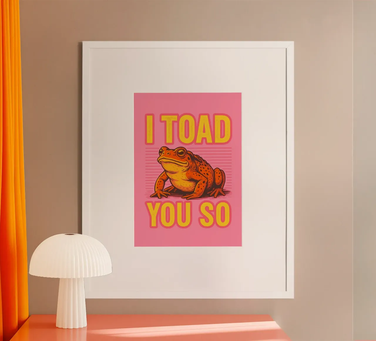 Ti rospo così rana poster da paroongs