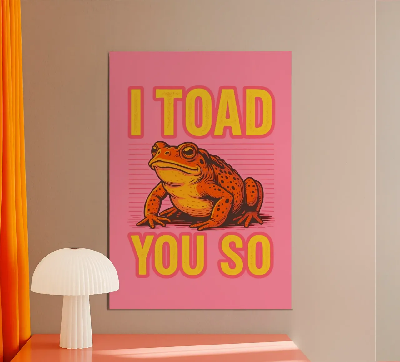 Ti rospo così rana poster da paroongs