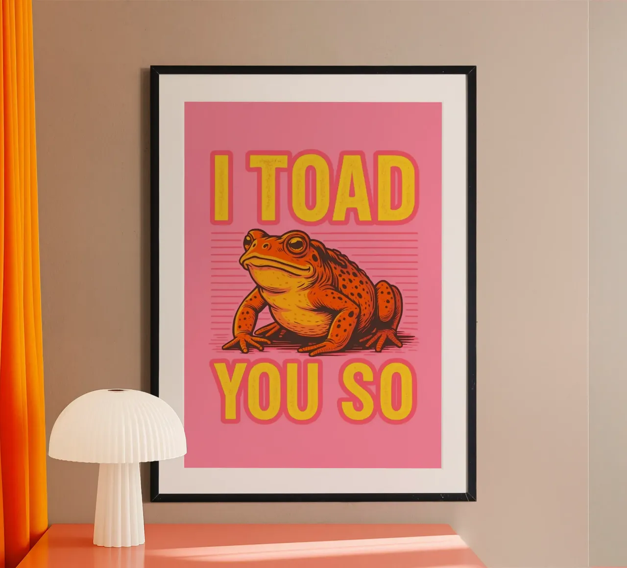 Ti rospo così rana poster da paroongs