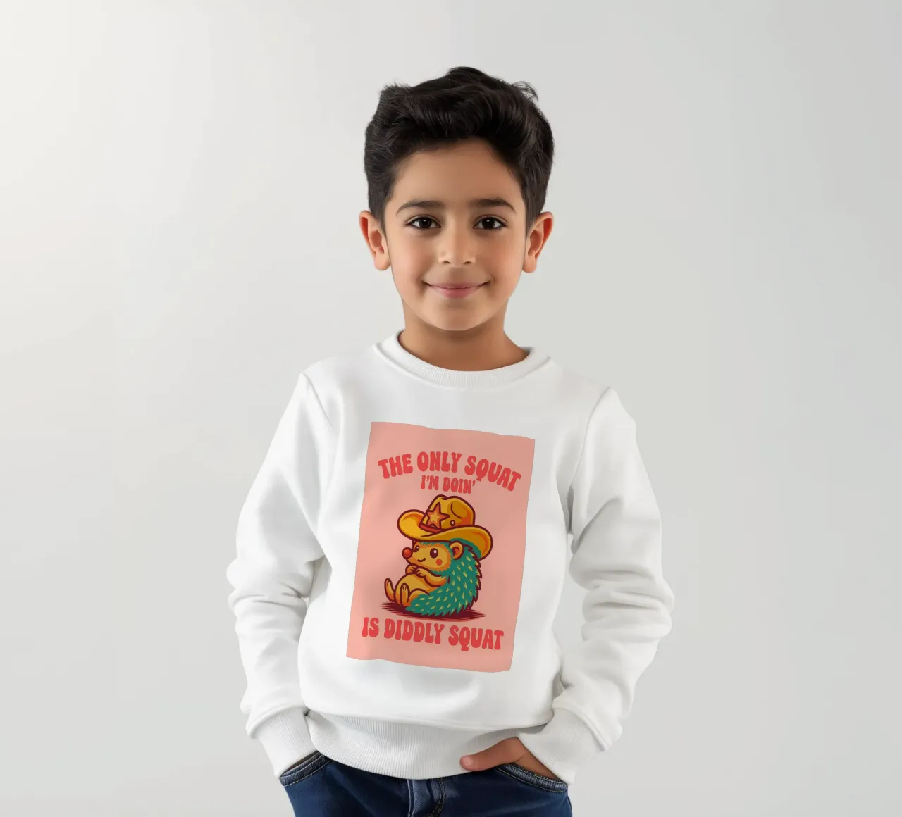è un riccio di squadra felpa bambino da paroongs