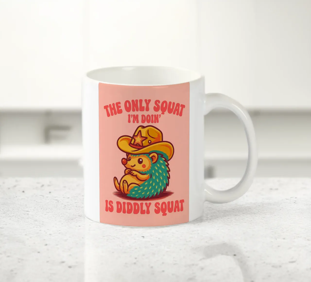 è un riccio di squadra tazza in ceramica da paroongs