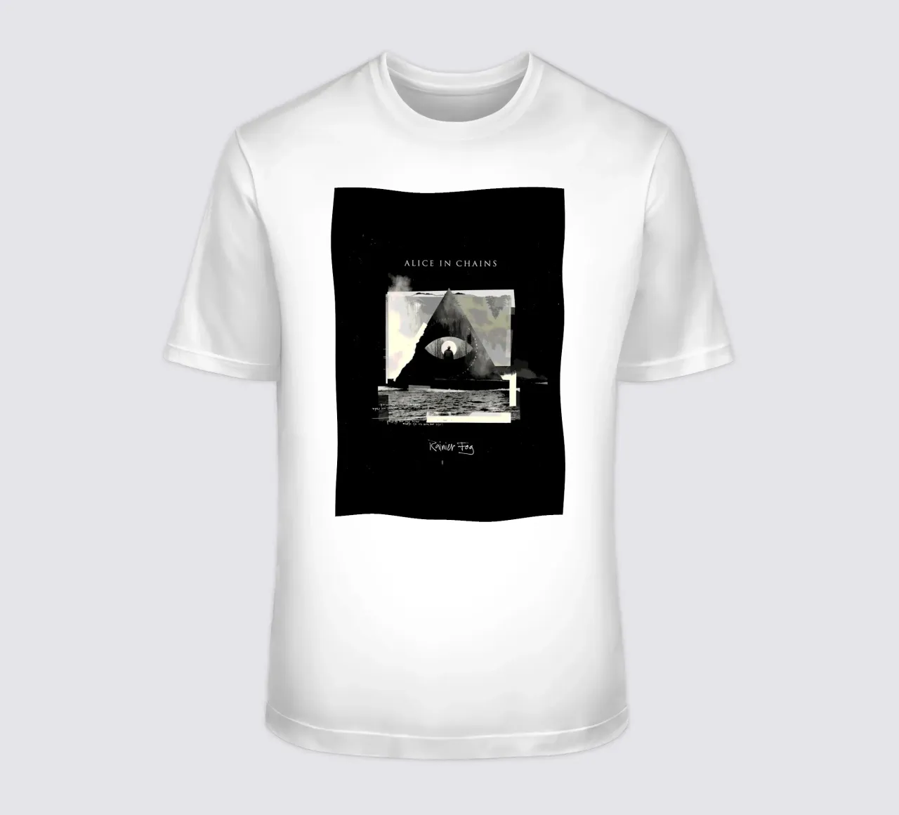 Alice in Chains nebbia di pioggia t-shirt da shiners