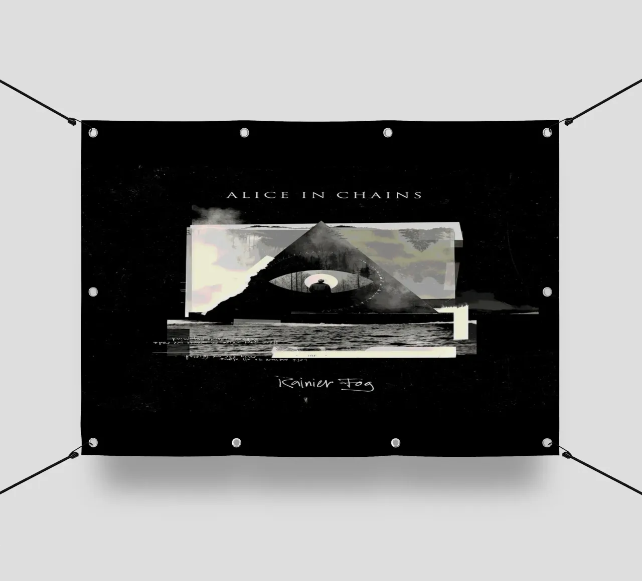 Alice in Chains nebbia di pioggia telo in pvc da shiners