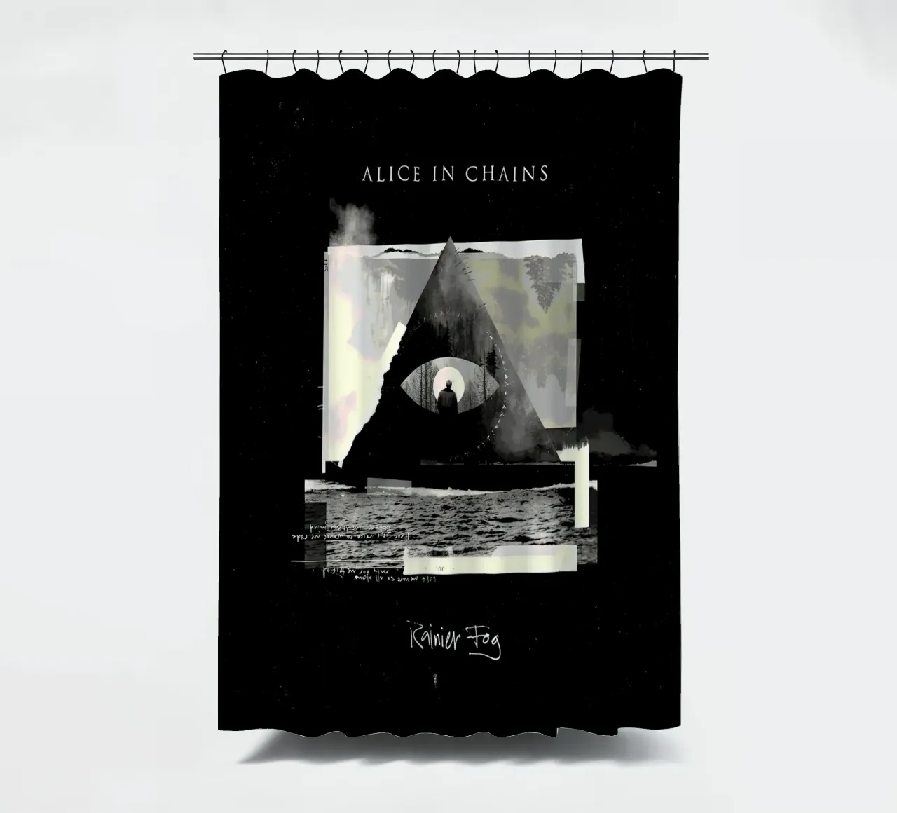 Alice in Chains nebbia di pioggia tenda da doccia da shiners