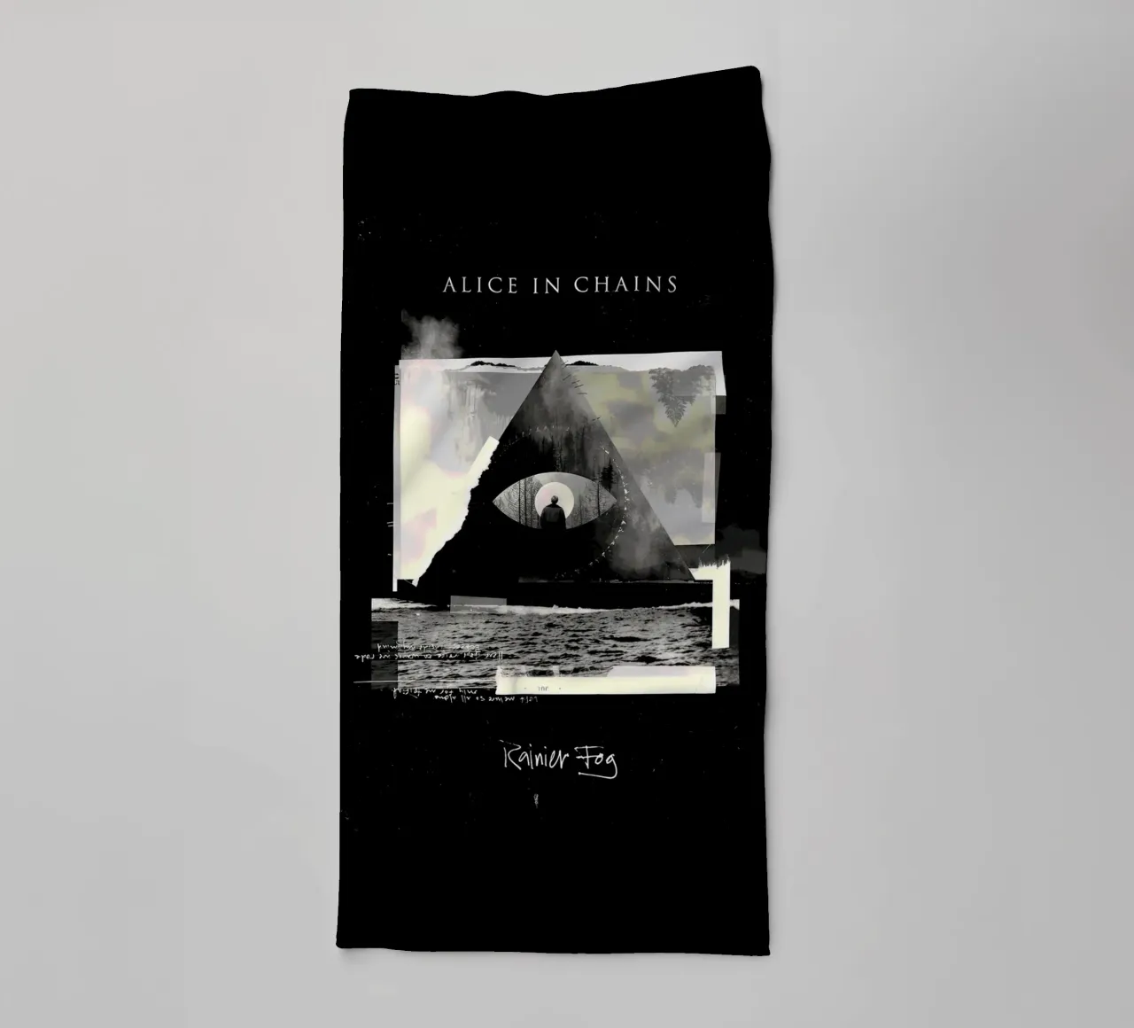 Alice in Chains nebbia di pioggia asciugamano da bagno da shiners
