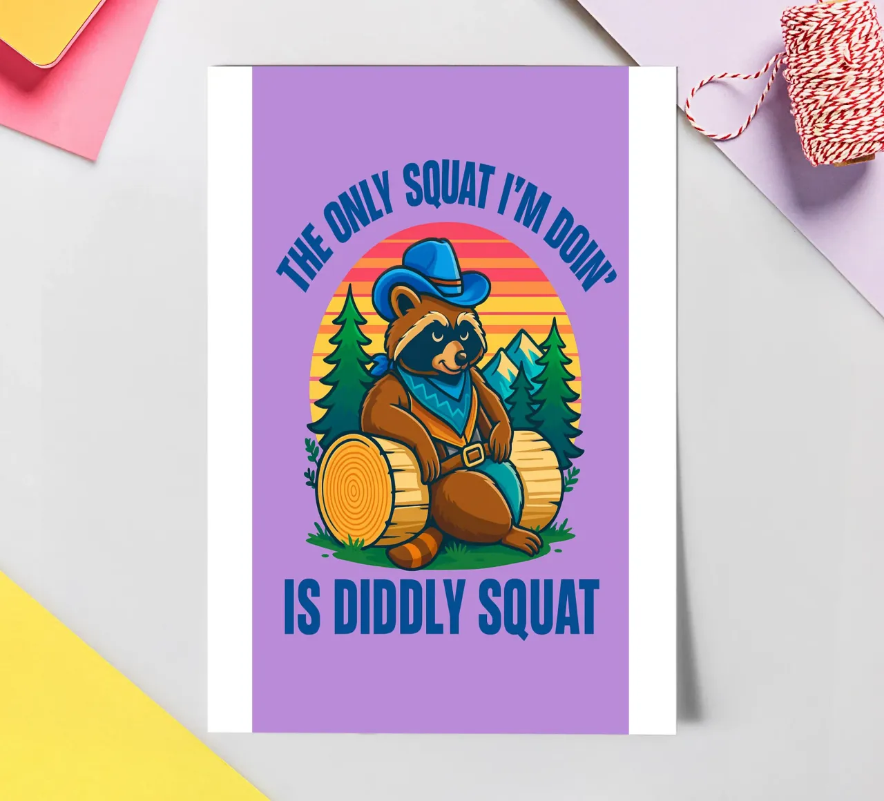 bär ist diddly squad Stickerbogen von paroongs