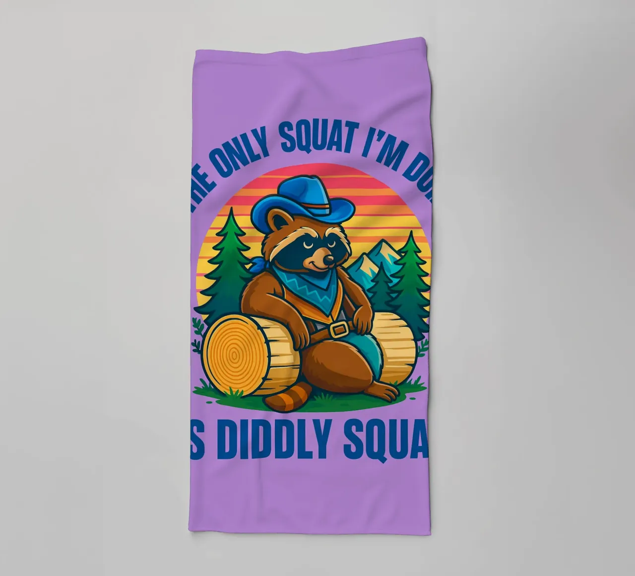 bär ist diddly squad Handtuch von paroongs