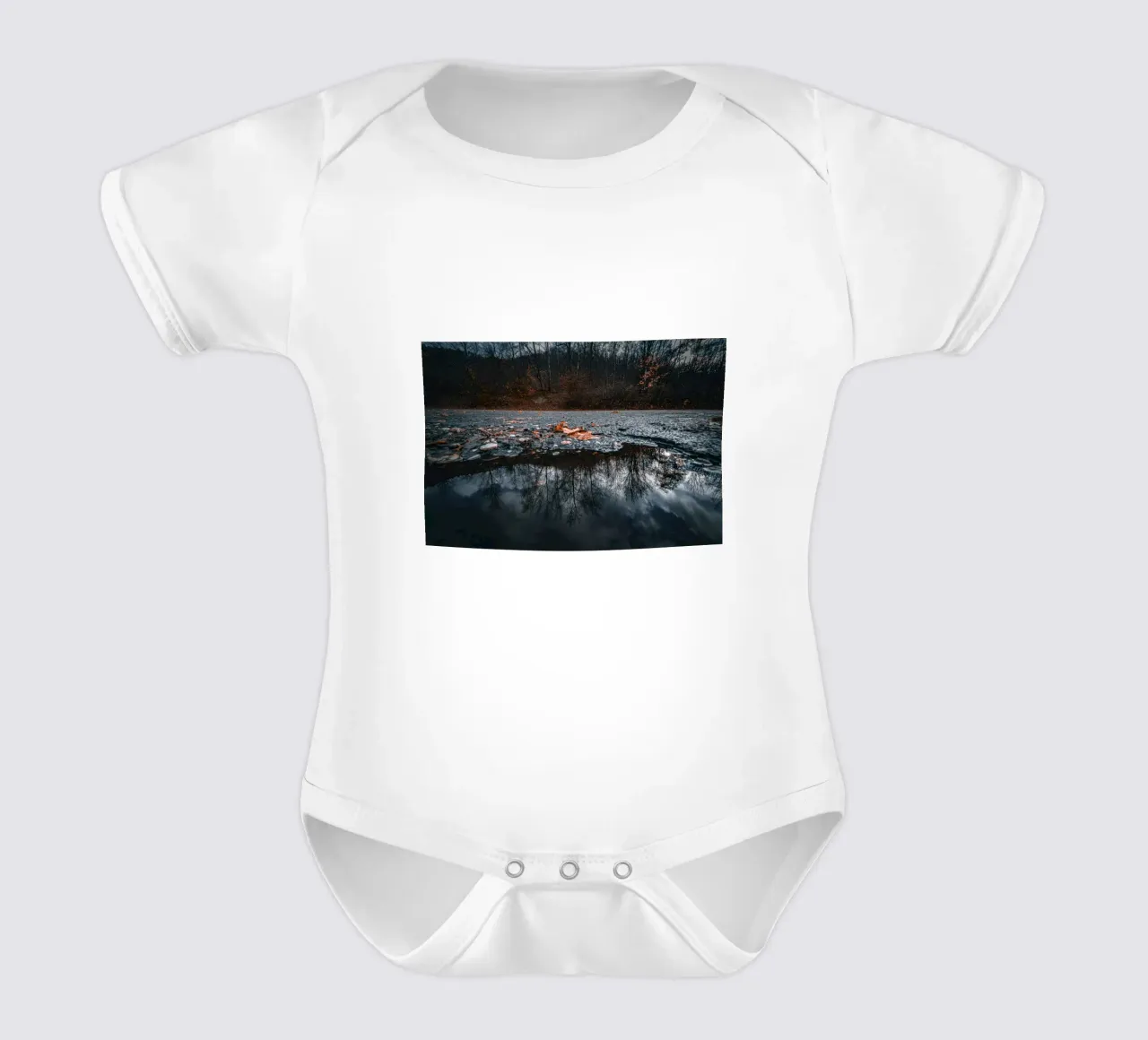 Riflesso nell'acqua body neonato maniche corte da Marcus Beckert | Fotografie