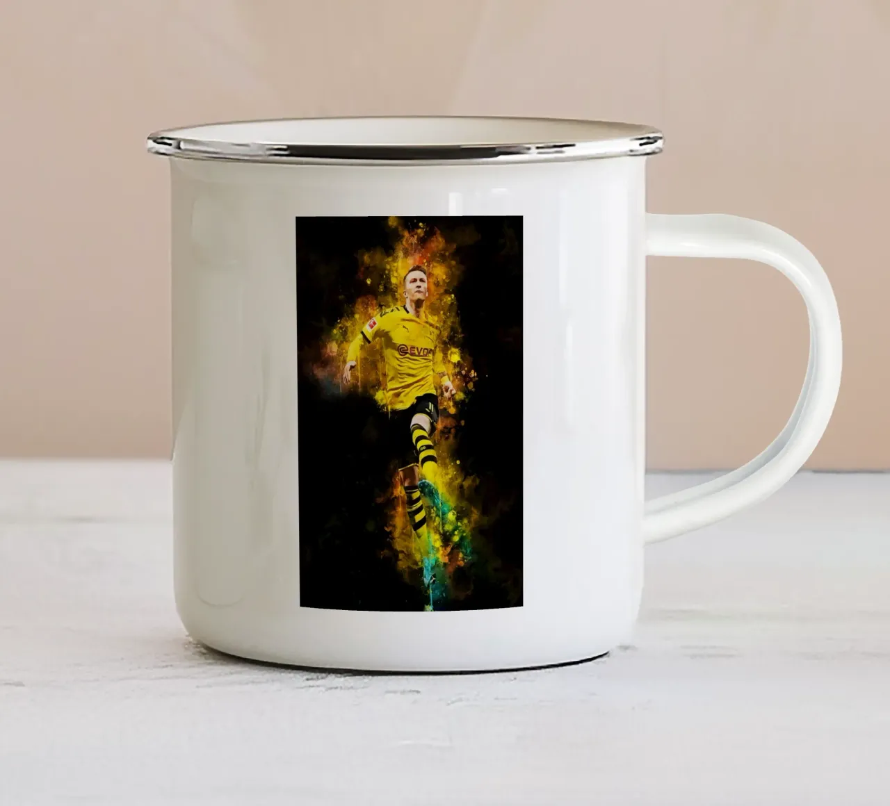Marco Reus tazza in smalto da MasterInkArt