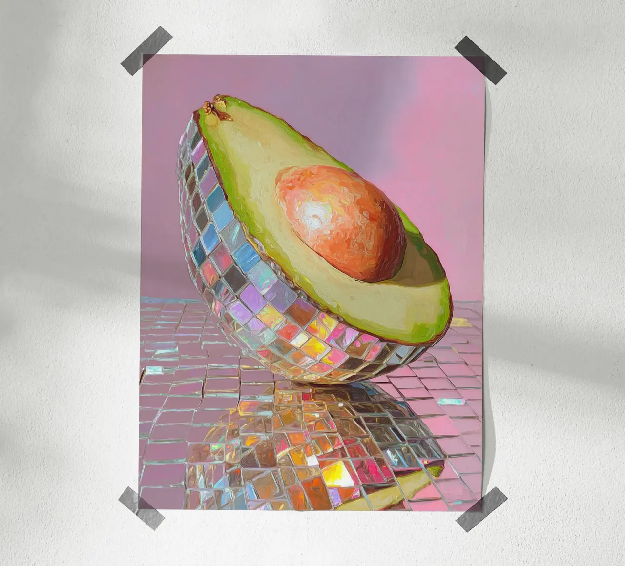 Avocado Scontato poster da Carinaprint