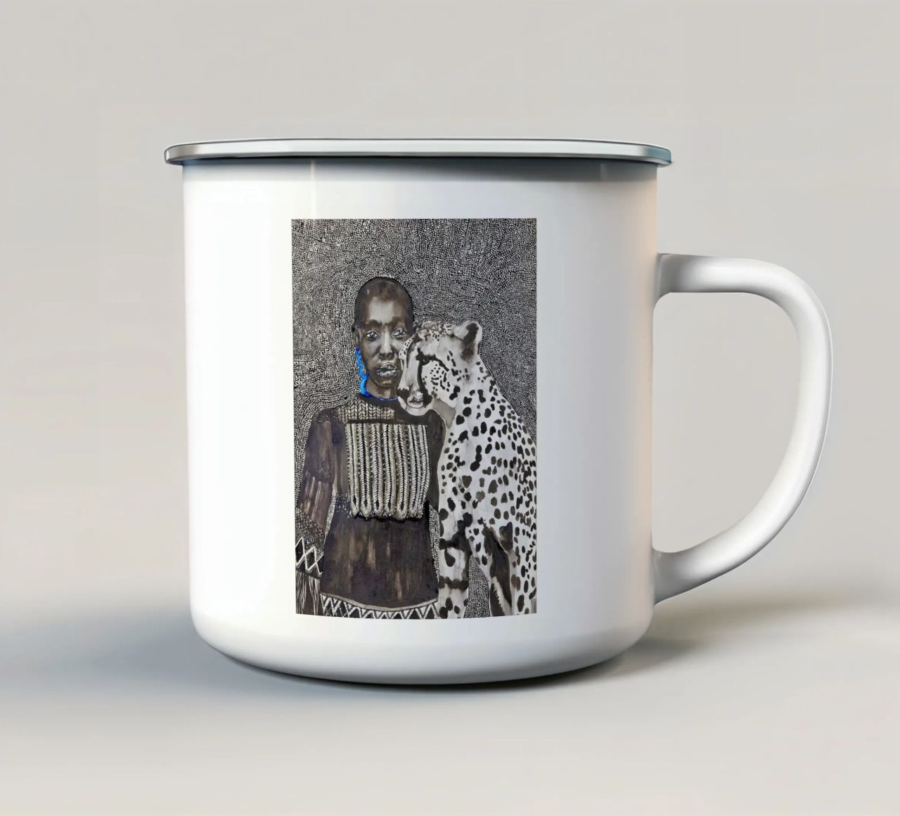 GOMELAYO tazza in smalto da Adele.Grace