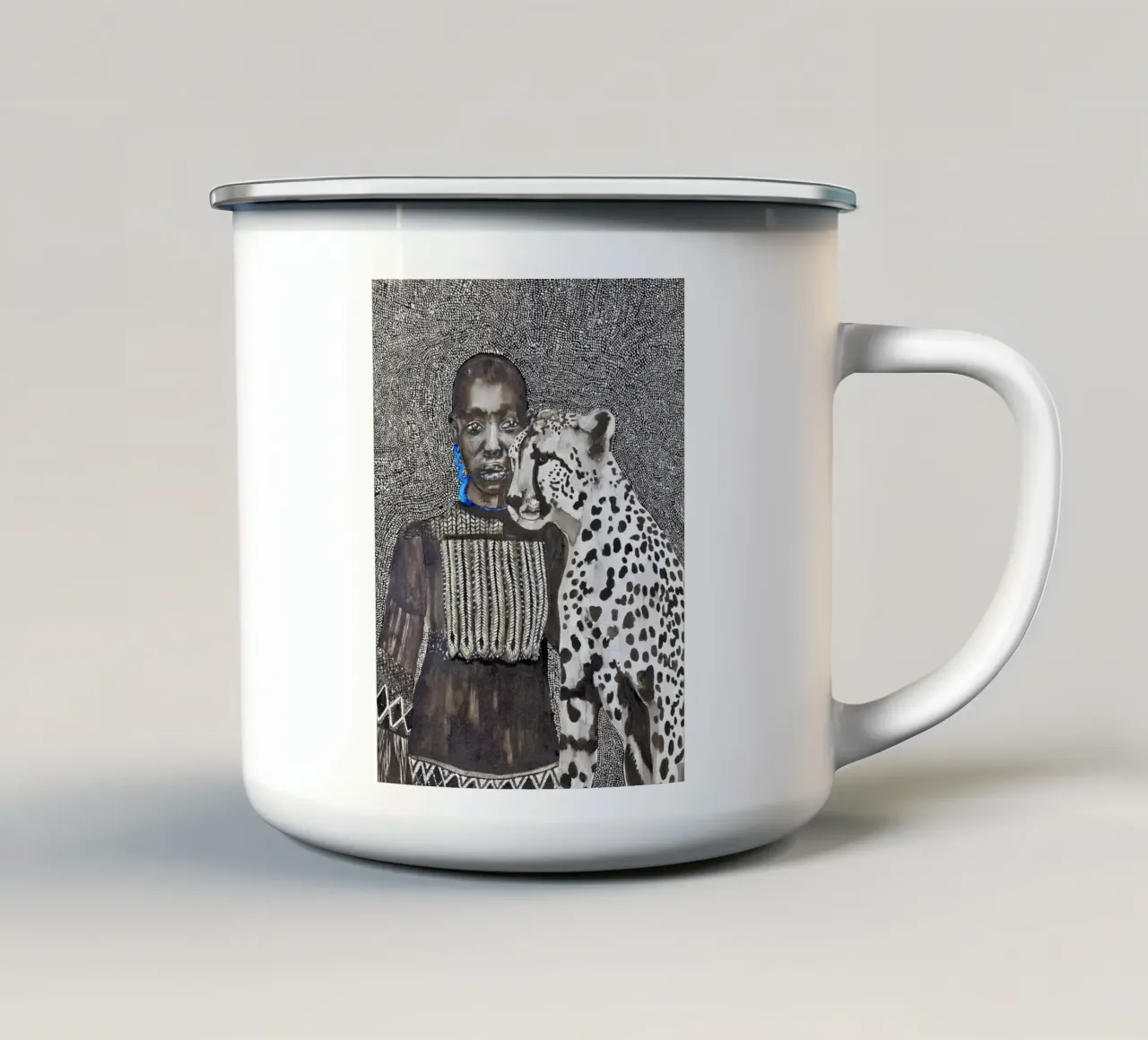 GOMELAYO tazza in smalto da Adele.Grace