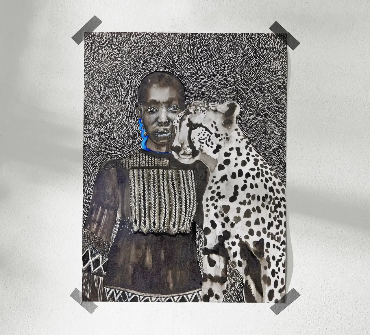 GOMELAYO poster con telaio in legno da Adele.Grace