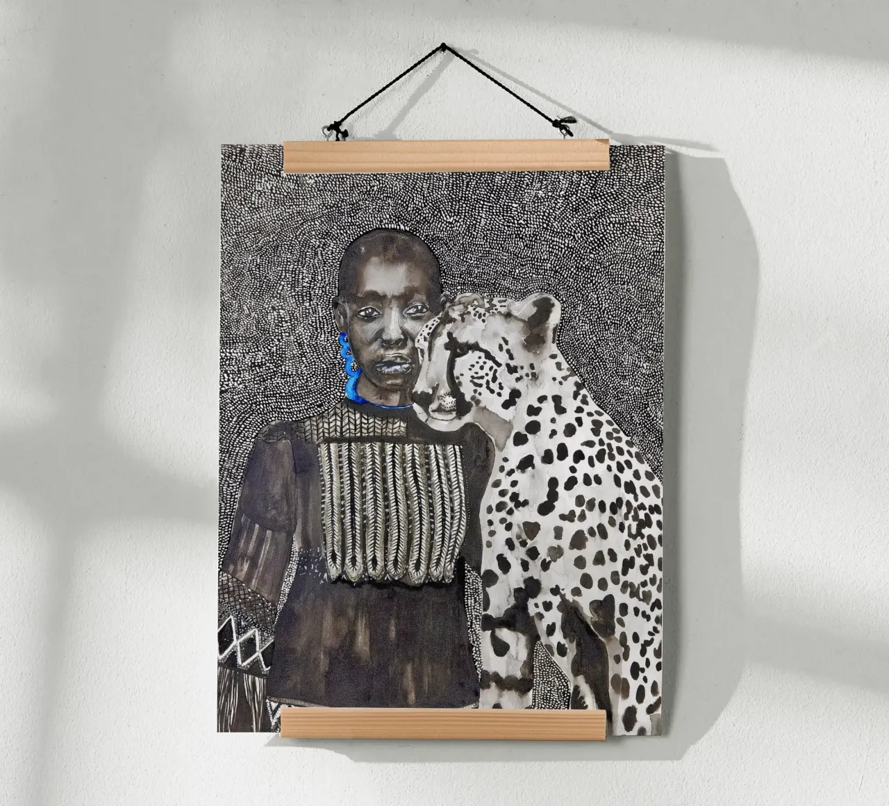 GOMELAYO poster con telaio in legno da Adele.Grace