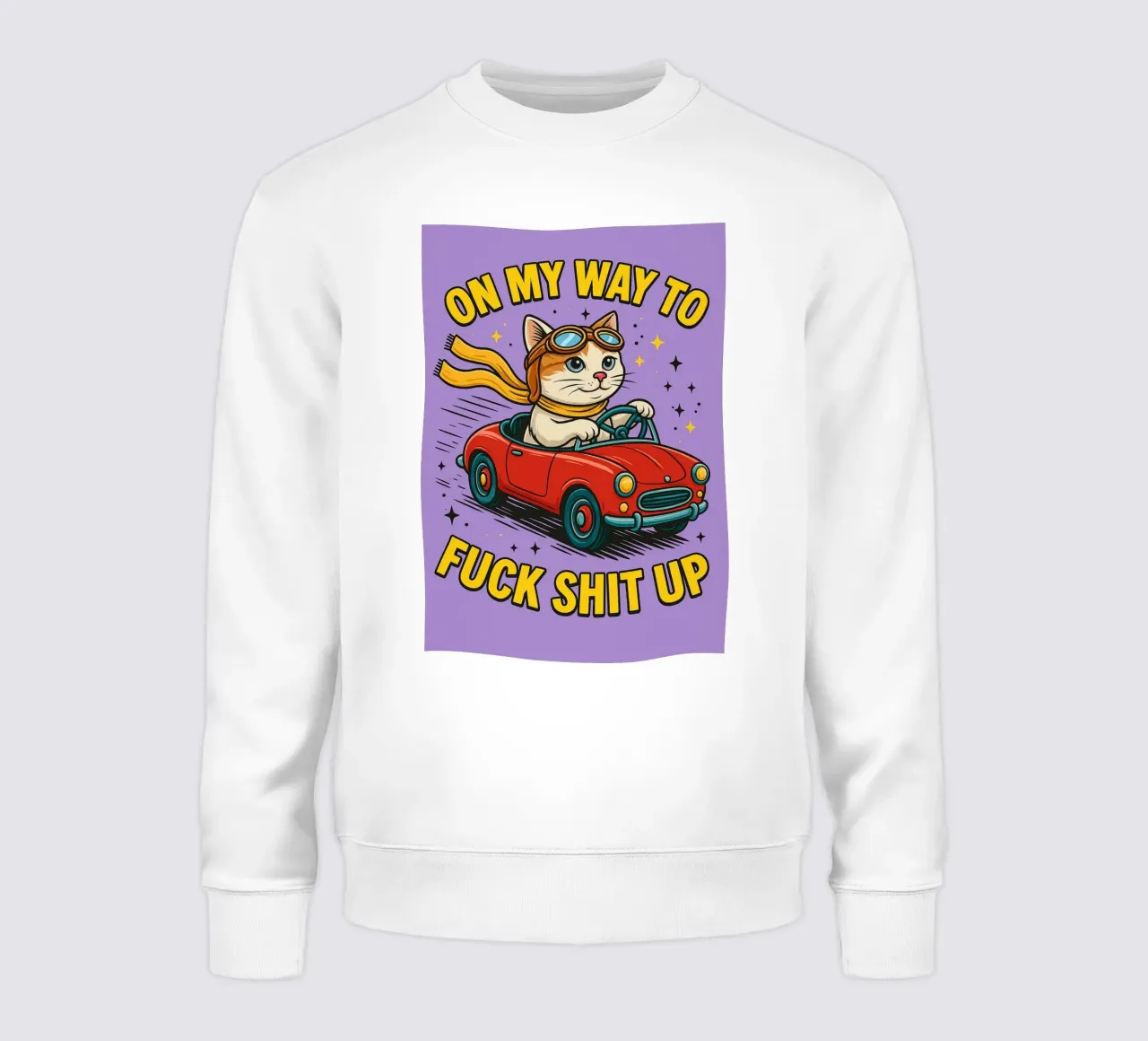 en mi wat to cat sudadera de paroongs