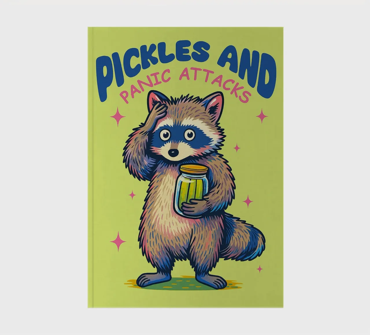pickles and panics attacks notebook by paroongs