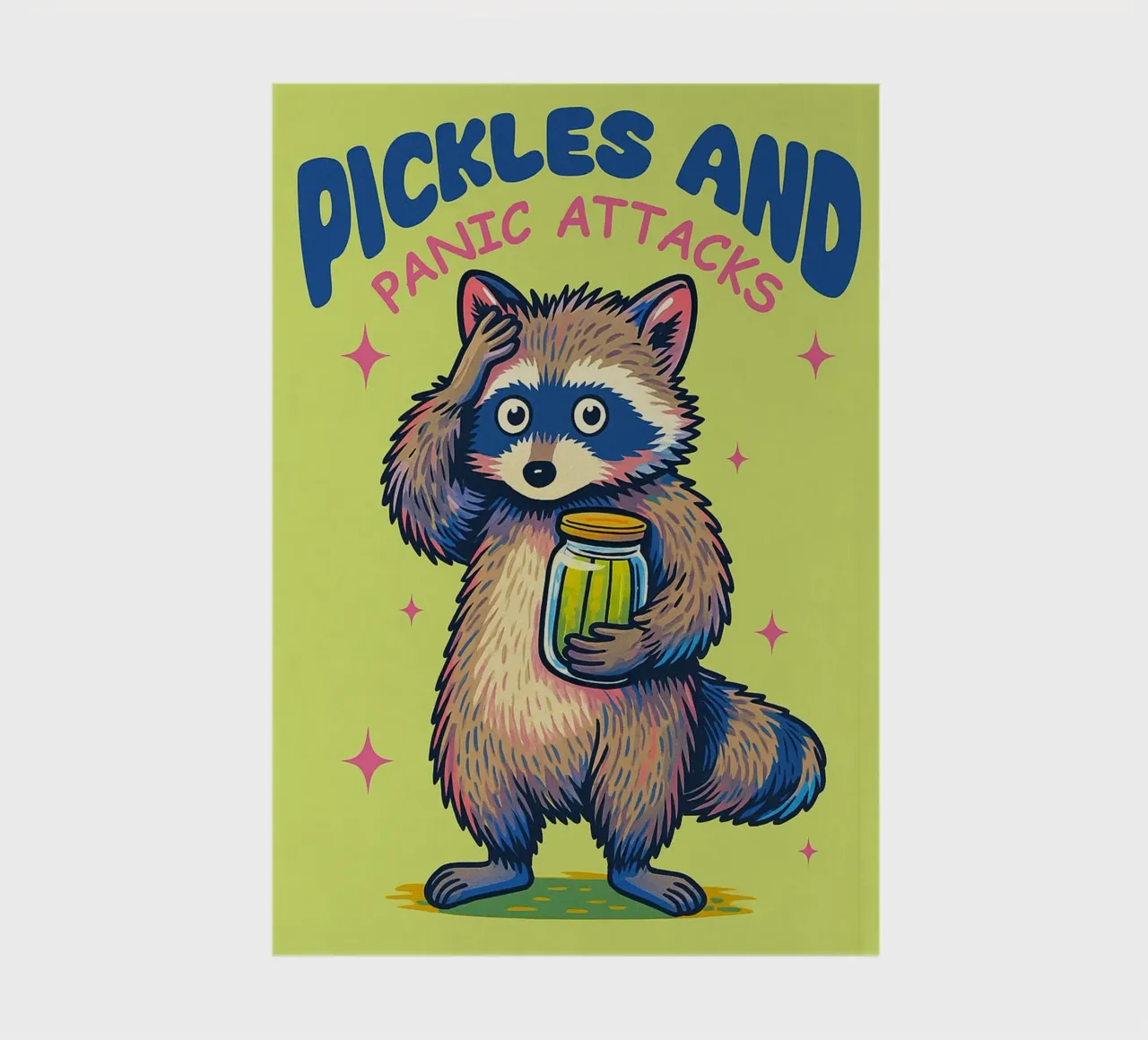 pickles and panics attacks notebook by paroongs