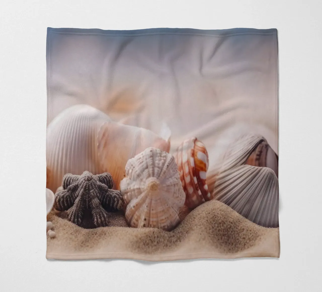 Beach Impressions No 53 fleece blanket by treechild