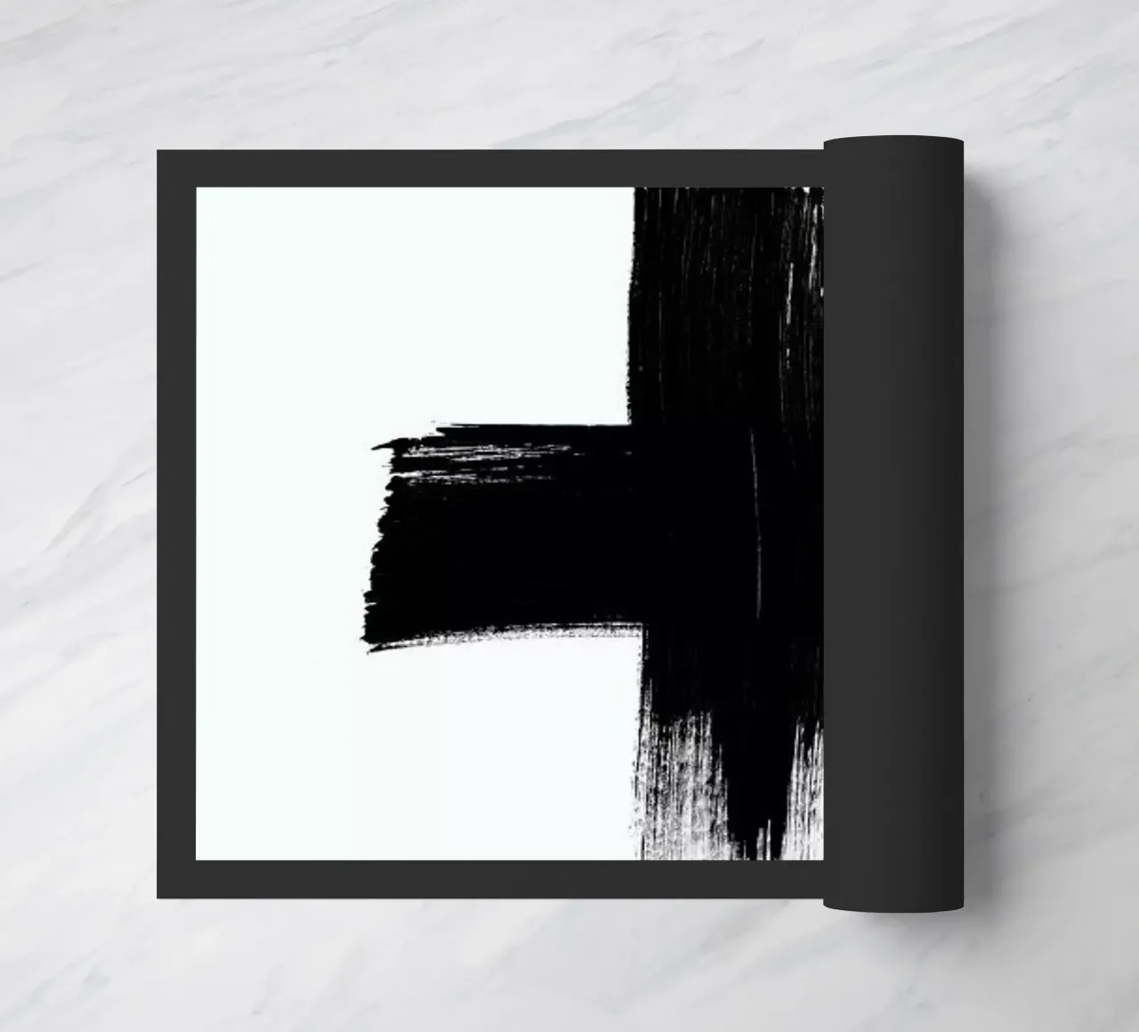 Painted Cross doormat by RK Design