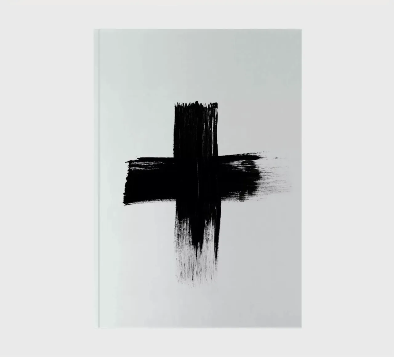 Painted Cross notebook by RK Design
