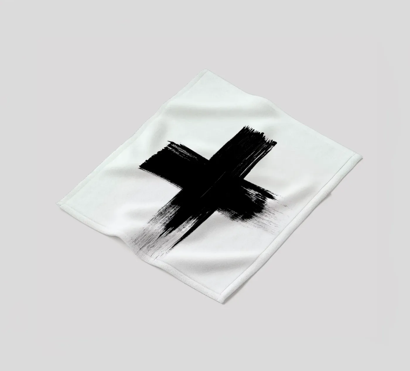 Painted Cross Fleecedecke von RK Design