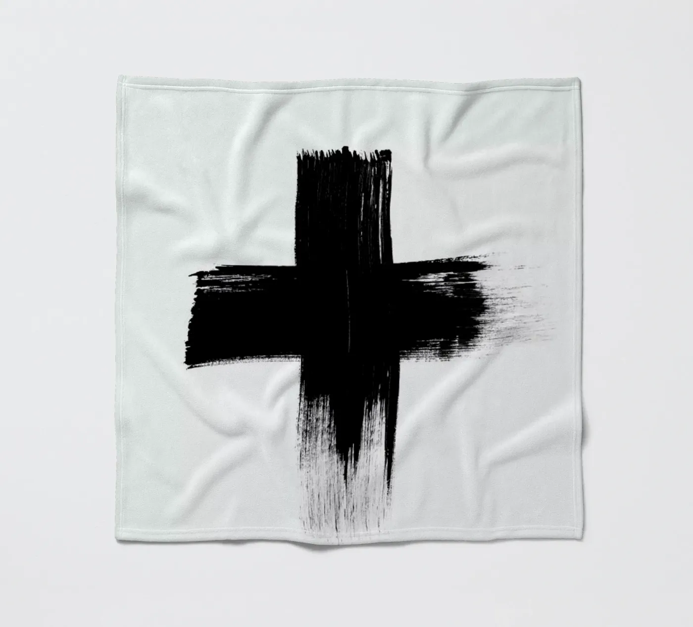 Painted Cross Fleecedecke von RK Design